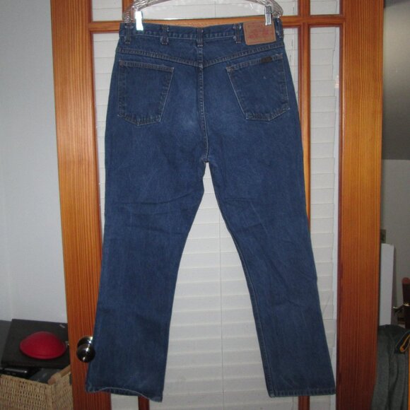 Genuine Sears Roebucks Jeans Men's 33 X 31 USA Made Vintage - Picture 2 of 8